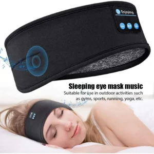 Sports & Sleep: Bluetooth Headband with Eye Mask, Comfortable & Adjustable: Bluetooth Sleep Headband
