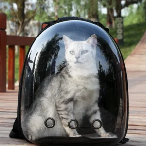 Pet backpacks, portable and transparent space capsules, cat supplies, breathable backpack