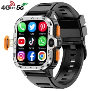 The Ultimate Smart Watch, Android & 4G Smart Watch with 16GB/64GB Storage Smart Watch with SIM Card