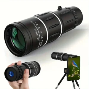 Powerful Monocular Telescope – Long-Range for Outdoor Camping, Bird Watching, and More