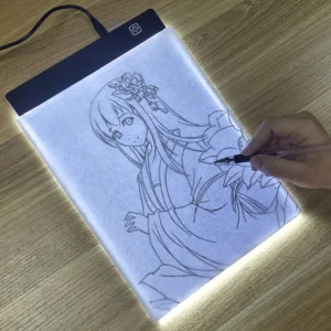 Led Drawing Dimmable Board Table Animation Painting Educational Toys Gift Adjustable Light Notepad