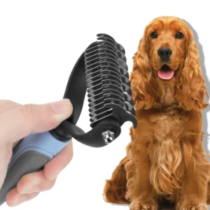 Pet Hair Remover Brush – Cat & Dog Brush For All Hairs Types