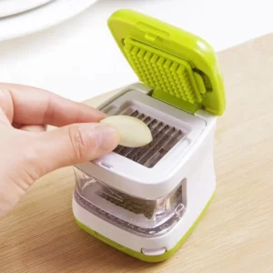 Multi-function Vegetable Cutter – Garlic Presser, Crusher, Slicer, and Chopper