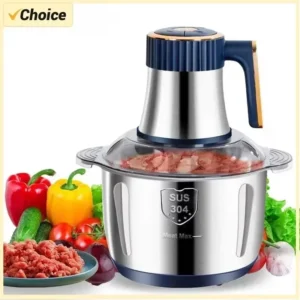 Electric Meat Grinder & Food Processor: Your Kitchen's Versatile Assistant
