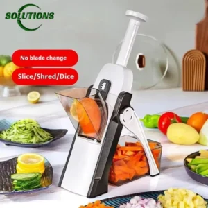 Multi-function Vegetable Chopper, Slicer, Adjustable Vegetable Food Household Chopper And Potato Grinder Veggie Chopper