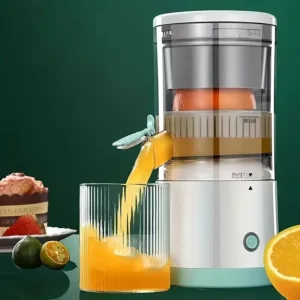 USB Rechargeable Electric Citrus Juicer – Automatic Wireless Orange & Lemon Juice Extractor